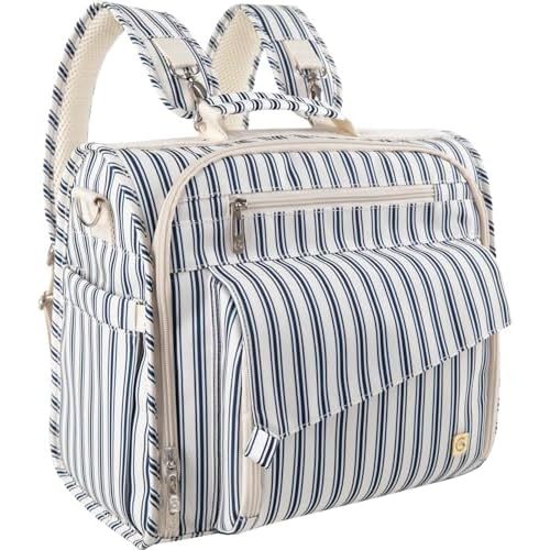 ALLCAMP Diaper Bag Large, Support Baby Stroller, Converted Into a Tote Bag