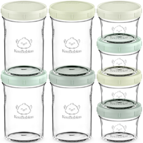 Food Jars | KeaBabies - Slate OR Sage