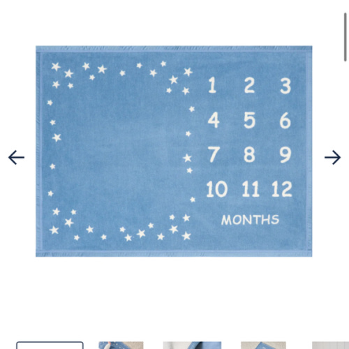 Milestone Mini Fog Blanket
