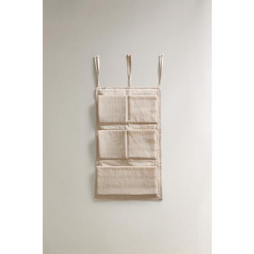 CHILDREN’S PLAIN LINEN POPLIN WARDROBE ORGANIZER