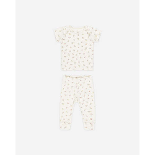 Ribbed Short Sleeve Tee + Legging Set || Fleur