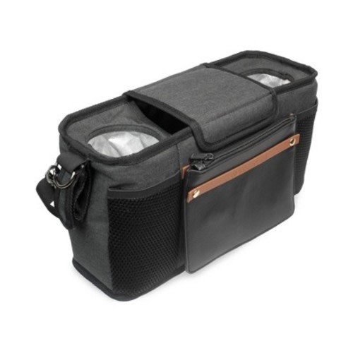 WONDERFOLD Parent Console with Insulated Stroller Cup Holders - Small