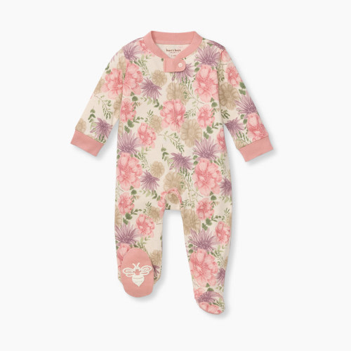 Burt's Bees Baby Sleep & Play - Moutain Floral, 0-3 Months