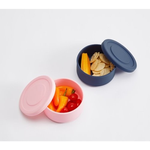 Pottery Barn Kids Silicone Round Food Container