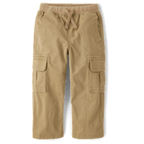 Baby And Toddler Baggy Pull On Cargo Pants - TAN | The Children's Place