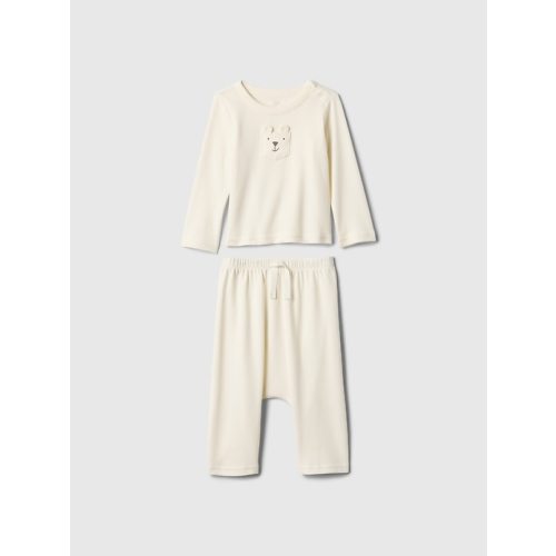Baby First Favorites Supima® Bear Pocket T-Shirt Set
