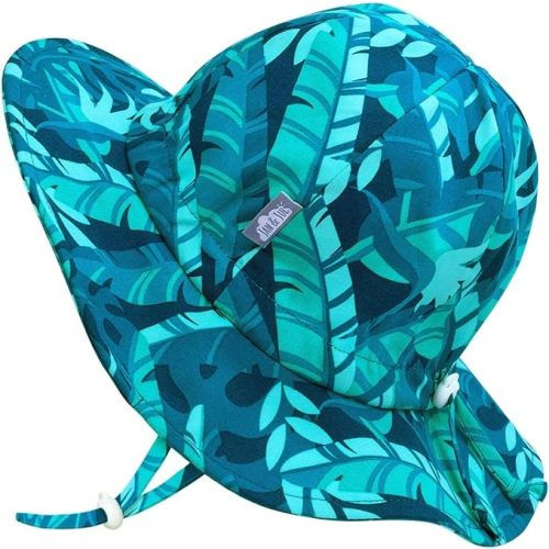 JAN & JUL Adjustable Cotton Floppy Sun Hat with 50+ UPF Protection - 0-6 Months