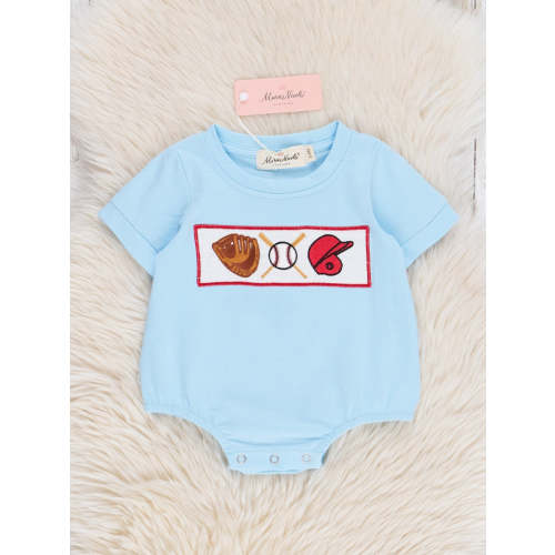 Smocked Baseball Season Bubble