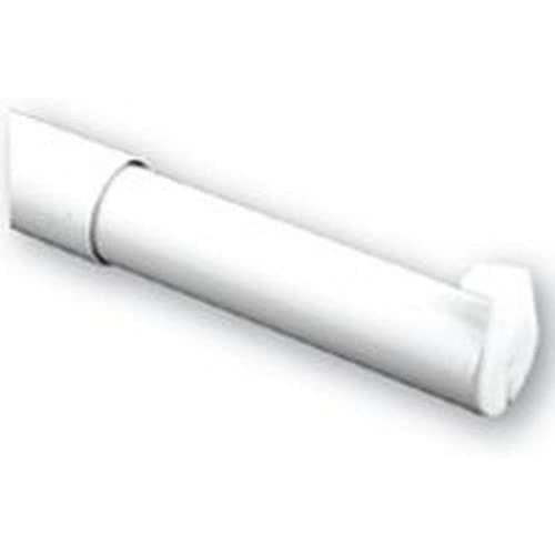 John Sterling Adjustable Closet Rod 18" To 30" White 1-1/4" Dia.
