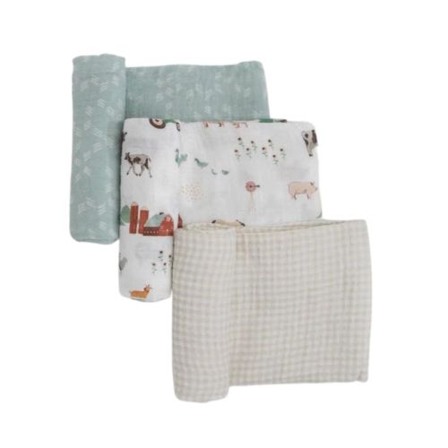 Muslin Swaddle - 3 Pack