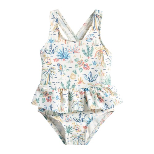 Ruffle One-Piece Swimsuit, 3M
- Only a few left