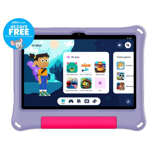onn. 10.1" Kids Tablet, 32GB, (2024 Model) - Lavender