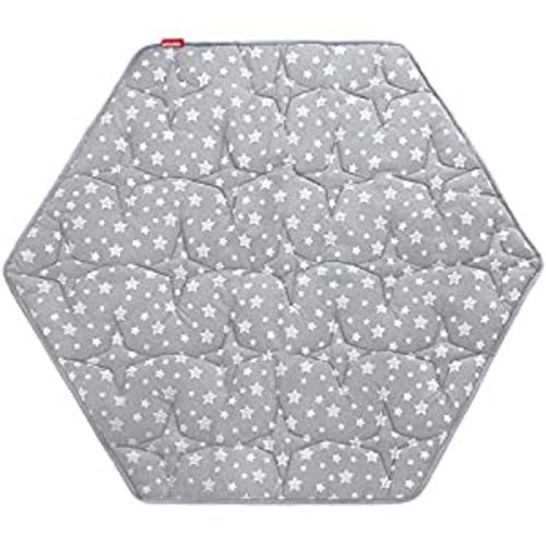 Hexagon Playpen Mat, Baby Playmat Fits Regalo Portable Play Yard 48 Inch and hiccapop 53" PlayPod Playpen, 6 Panel Playpen Mattress Non Slip Pad Mat