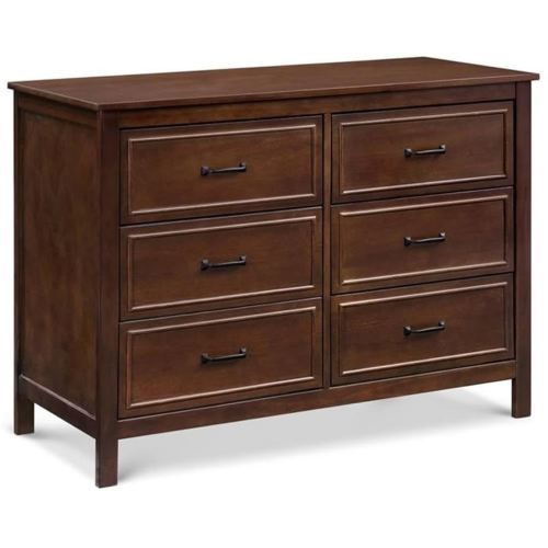 DaVinci Charlie 6-Drawer Double Dresser in Espresso