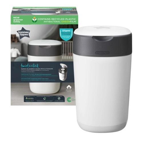 Tommee Tippee Twist & Click Advanced Nappy Disposal System - White - Kmart