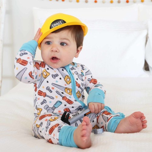 Hammer Time Convertible Zip Romper