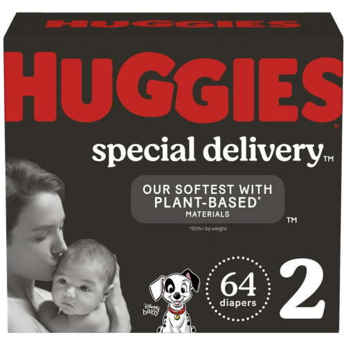 Huggies Special Delivery Diapers, Size 2, 64 Ct
