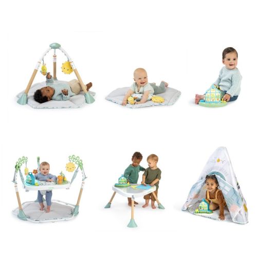 Ingenuity Tummy-to-toes 6-in-1 Baby Activity Gym - Chic Boutique