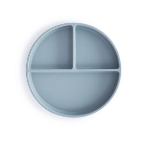 Silicone Suction Plate Powder Blue One Size