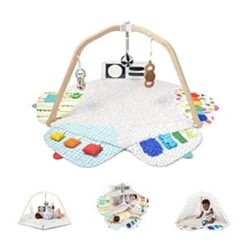 LOVEVERY | The Play Gym | Award Winning For Baby , Stage-Based Developmental Activity Gym & Play Mat for Baby to Toddler