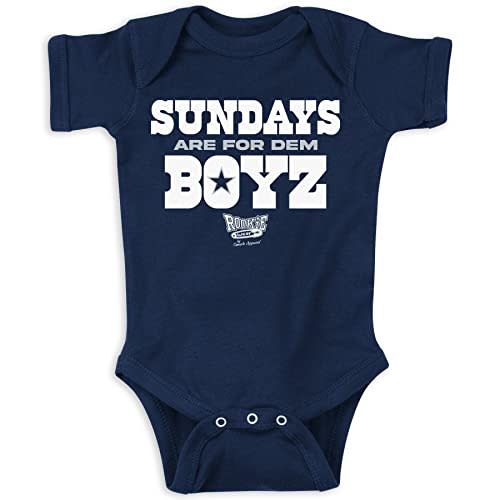Sundays are for Dem Boyz Baby Apparel for Dallas Football Fans (NB-7T)