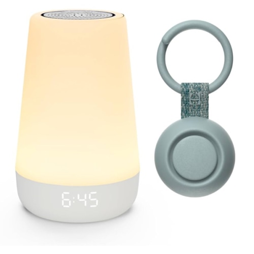Hatch Baby Sleep Bundle: Home & Travel Sound Machines Includes Rest 2nd Gen and Portable Rest Go (Slate)