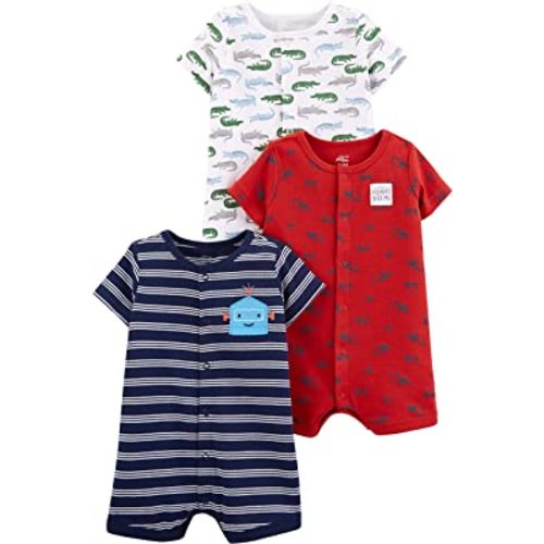 Simple Joys by Carter's Baby 3-Pack Snap-up Rompers