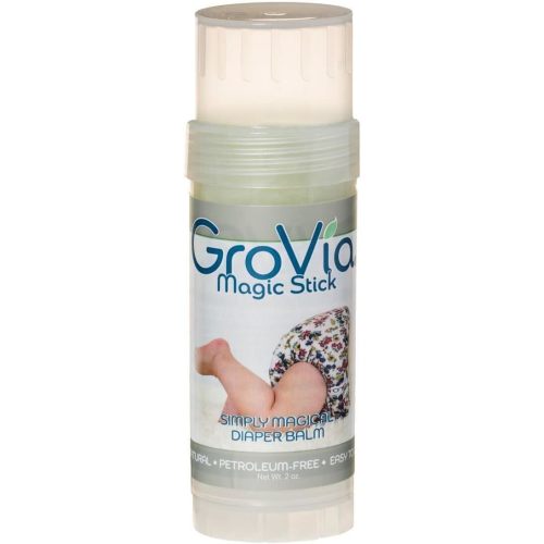 GroVia All Natural Magic Stick Baby Diaper Balm for Baby Diapering (2 oz)