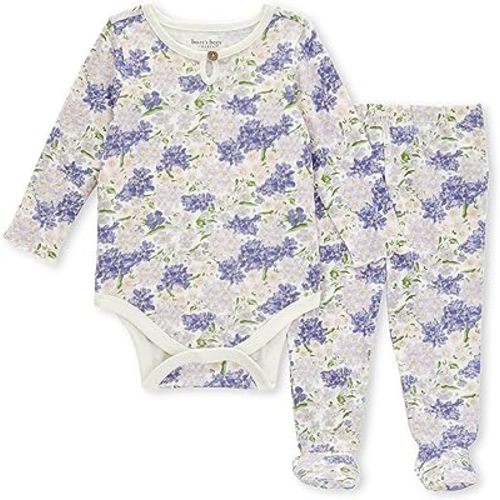 Burt's Bees Baby baby-boys Bodysuit and Pant Set, 100% Organic Cotton