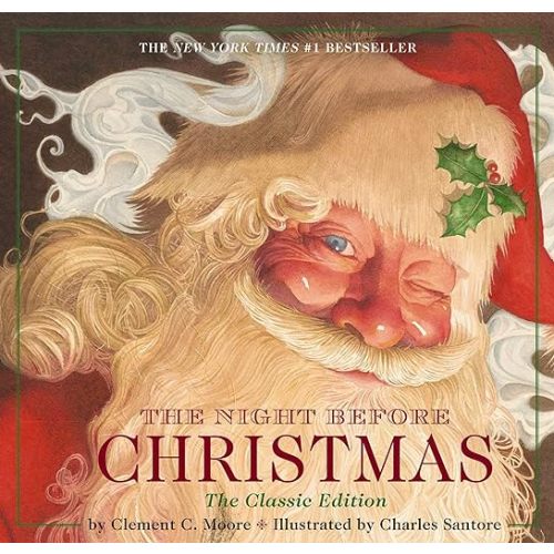 The Night Before Christmas Hardcover: The Classic Edition, The New York Times Bestseller (Christmas Book)
