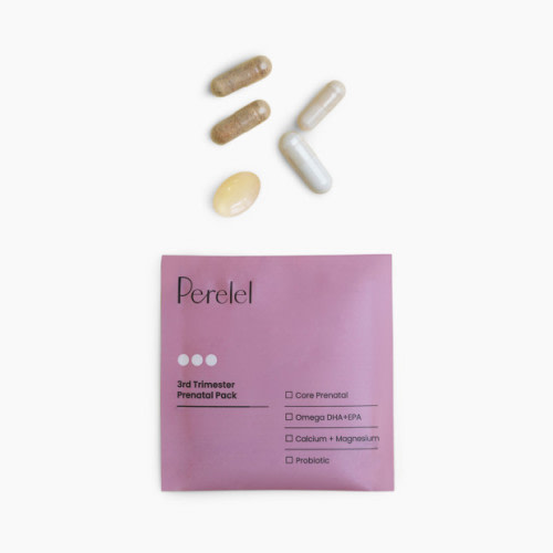 Perelel 3rd Trimester Pack - Prenatal Vitamins & Supplements - 30