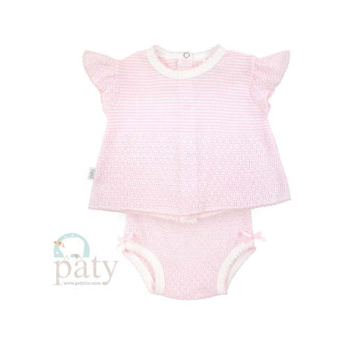Floral Ruffle Diaper Set - Cecil and Lou