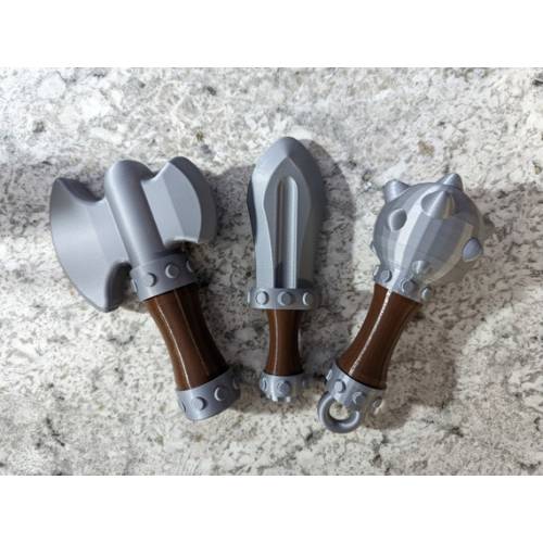 Renaissance Weapon Baby Rattles Knight Worrior Princess - Etsy