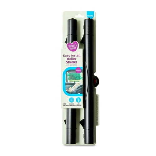 Parent's Choice Easy Install Roller Sunshade, Heat & UV Blocking, Baby on Board, Universal Fit