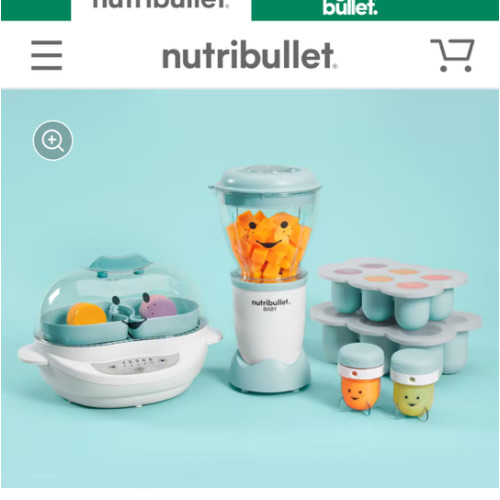 nutribullet Baby and nutribullet Baby Turbo Steamer Bundle