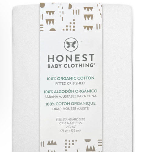 2-Pack Organic Cotton Fitted Crib Sheets | Honest Baby Clothing