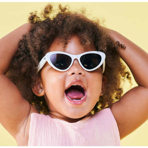 Originals Cat-Eye Sunglasses: Wicked White, Smoke Lenses - Babiators | Maisonette