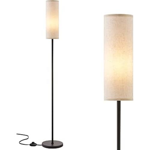 Ambimall Floor Lamp for Living Room - Pole Lamps for Bedrooms, Modern Standing Lamps with Lampshade, 65'' Tall Lamp for Office, Kids Room, Reading, Minimalist Floor Lamp for Home Decor - Amazon.com