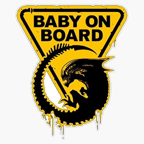 Baby on Board Bumper Sticker Vinyl Decal 5 inches