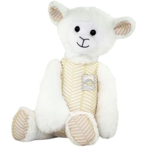 Soothie Sleeve Plush Comforts with Parent's Scent | Pediatrician Designed (Fussy, Crying Baby or Child. Separation Anxiety, Shower, Hospital, NICU Gift), Lucy The Lamb