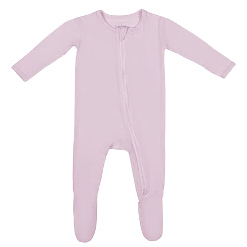 Bamboo Little Soft Baby Footie Pajamas, Baby Clothes, Newborn Sleepers, 95% Viscose and 5% Spandex, 0-24 Months