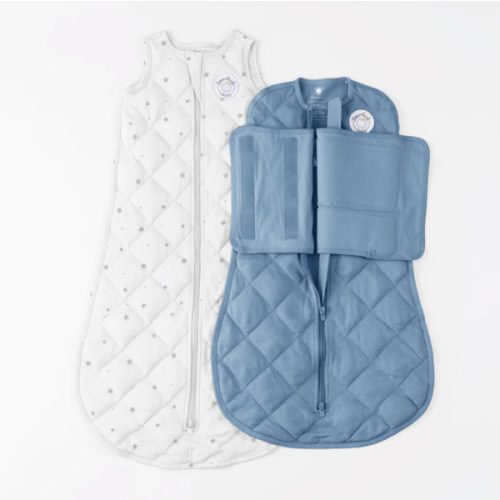 Dreamland Baby Weighted Swaddle + Sleep Sack Bundle