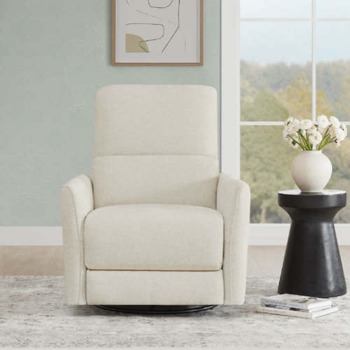 Tracee Modern Power Swivel Glider Recliner with Type-C Charge