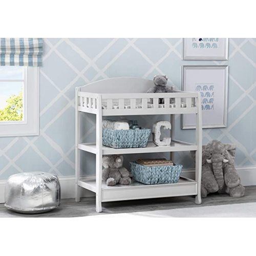 Delta Children Infant Changing Table with Pad, White