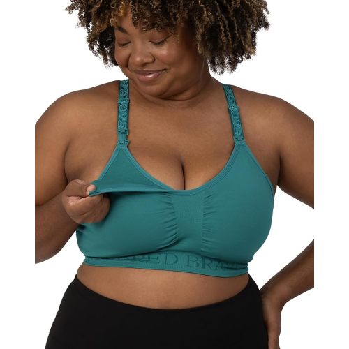 Kindred Bravely Sublime Sports Pumping Bra Hands Free | All-in-One Nursing Bras for Breastfeeding and Pumping