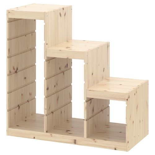 TROFAST Frame - light white stained pine 37x17 3/8x35 7/8 "