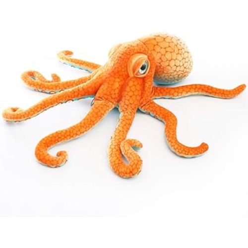 Realistic Octopus Plush,Giant Stuffed Marine Animals Toy Gifts for Kids (31.4 inch)