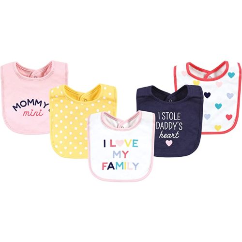 Hudson Baby Unisex BabyCotton Bibs