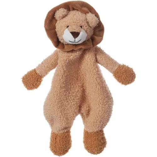 Apricot Lamb Stuffed Animals Security Blanket Yellow Lion Infant Nursery Character Blanket Luxury Snuggler Plush(Yellow Lion, 10 Inches)