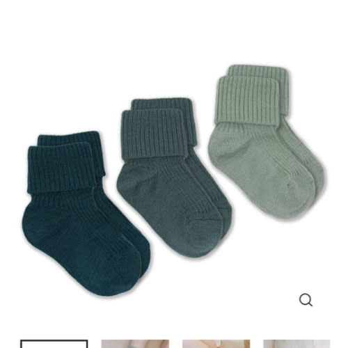 Wool Socks, Baby and Toddler, Pine